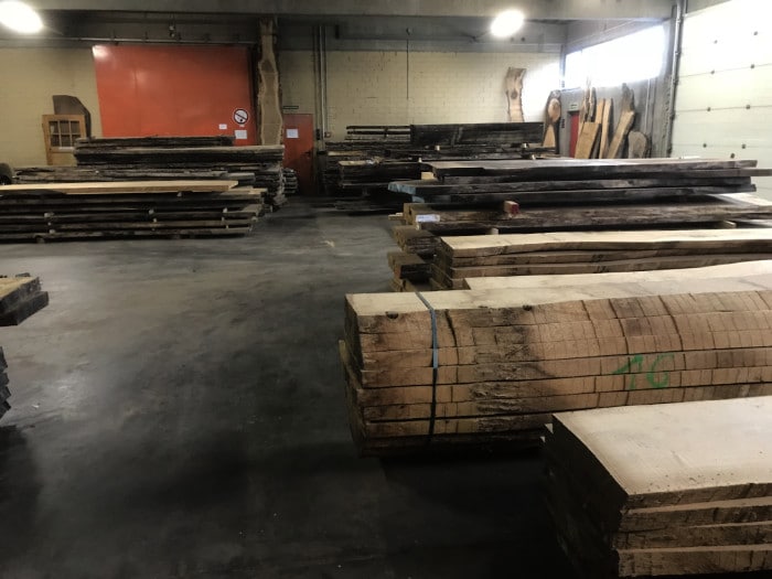 Lumberyard Holzlagerung